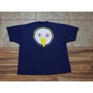 The Phoenix Open T-shirt, Golf, The Birds Nest Owl, Blue White Sz 2XL 1990s
